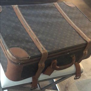 Louis Vuitton Vintage Suitcase Decorator Showpiece